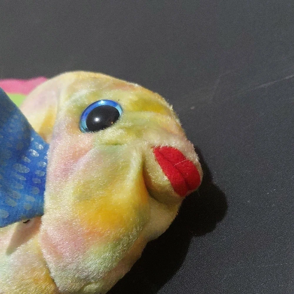 Colorful Plush Fish Toy for Pets
